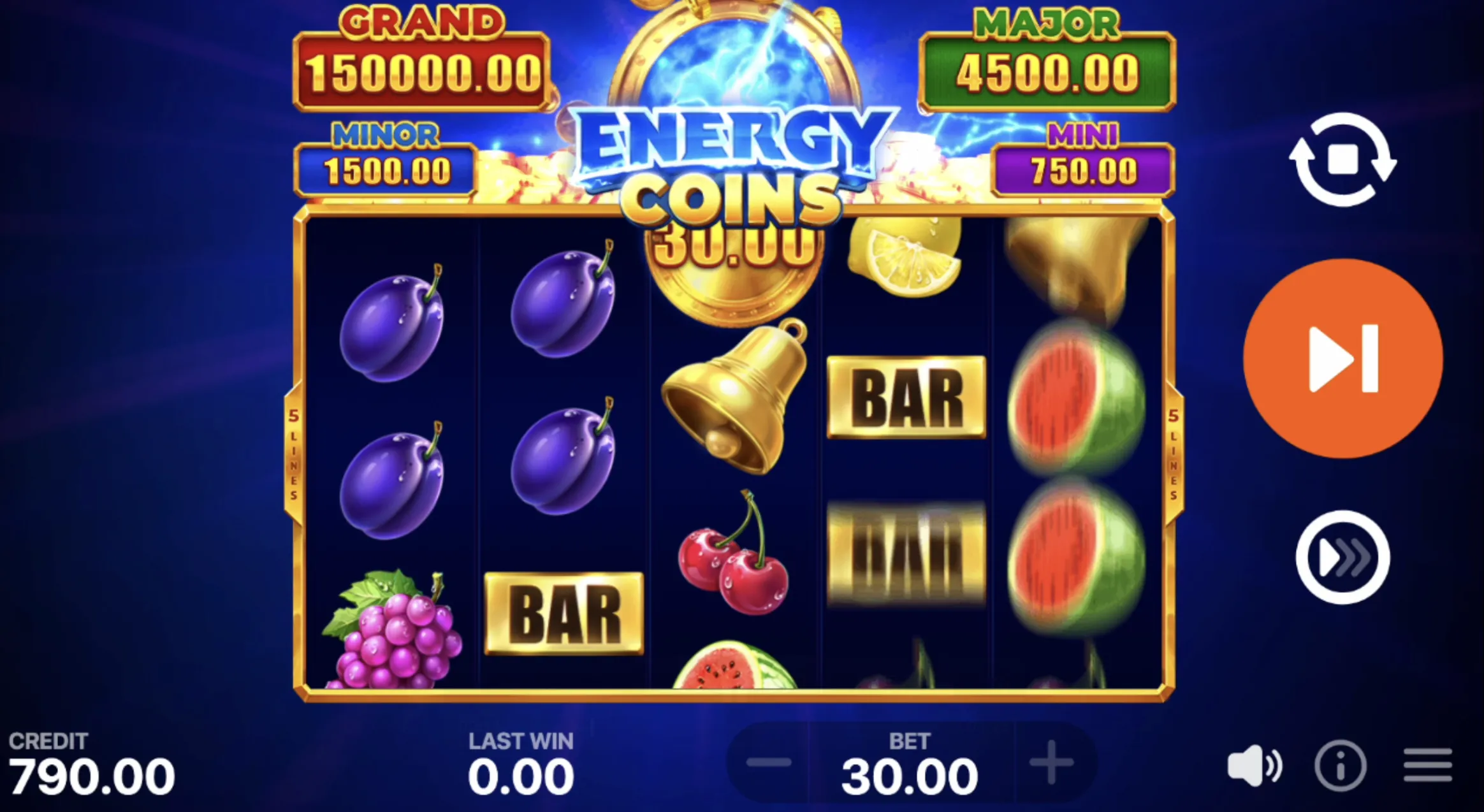 Energy Coins: Hold and Win Slot